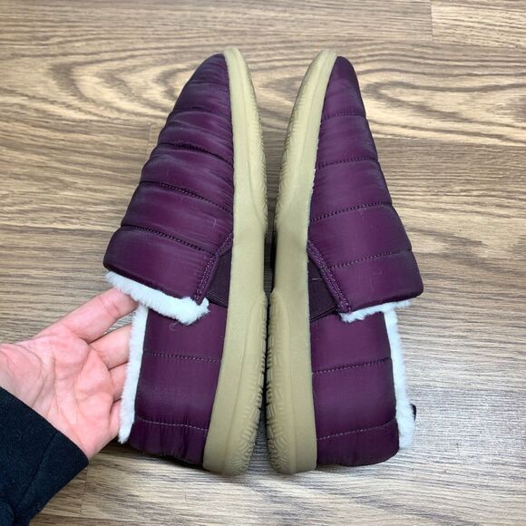 Vionic Tranquil Cozy Lined Supportive Slipper Purple Plum Walking Sole Size 9 - Picture 3 of 9